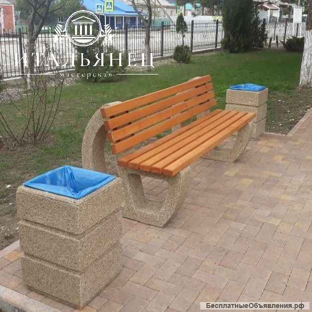 Скамейки садовые недорого в Крыму от производителя