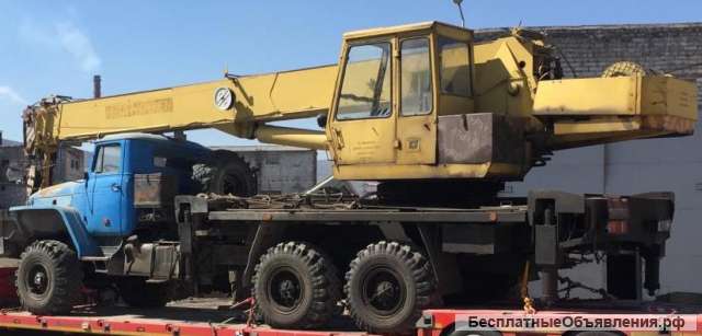 Автокран 25тн-22м, Ивановец, Урал, вездеход Цена: 1 300 000 р