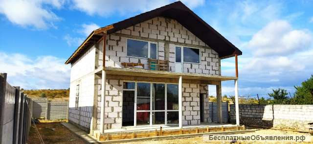 Новый дом в Крыму. г. Севастополь, СНТ Весна