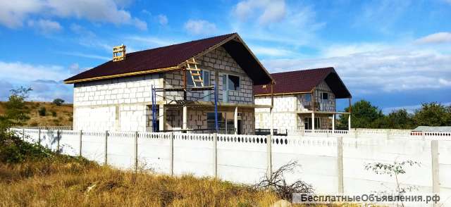 Новый дом в Крыму. г. Севастополь, СНТ Весна