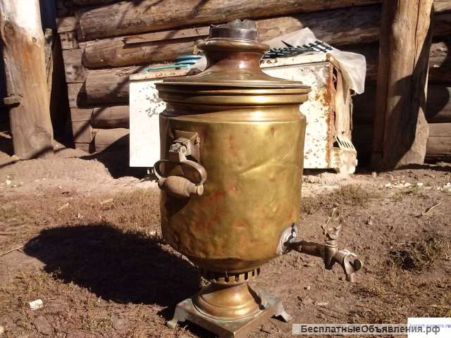 Куплю медный таз (ковш) для варки варенья и медный чайник (самовар) - Б.У.