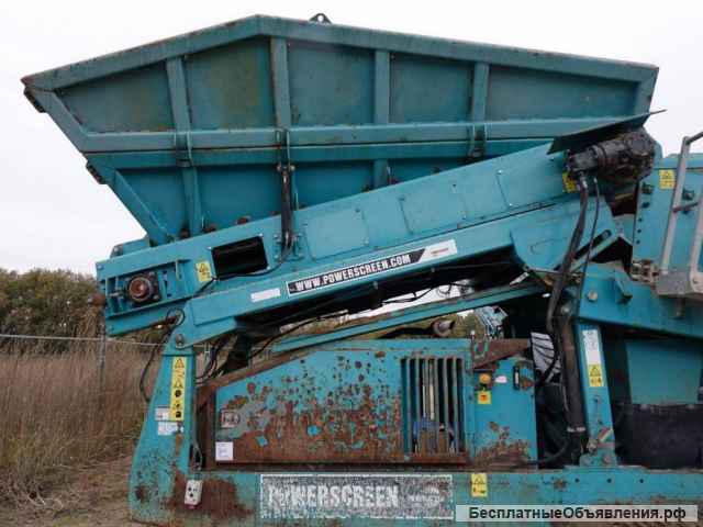Грохот Powerscreen 1800, 9000 м/ч, из Европы