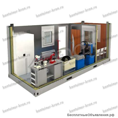 Мобильный шиномонтажный участок