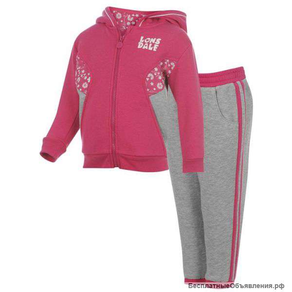 Новый фирменный костюм Lonsdale на девочку 5-6 лет. Англия.