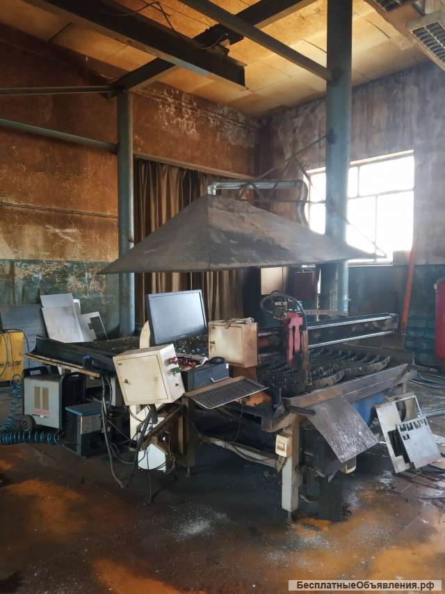 Станок плазменной резки с ЧПУ «Искра3000»