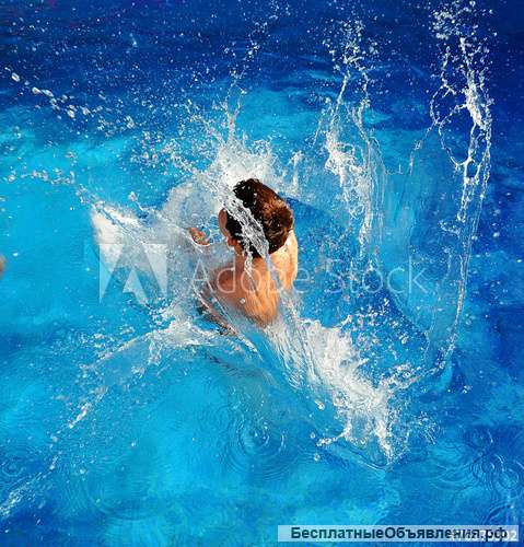 Бассейн для детей с 0 месяцев. Занятия с инструктором