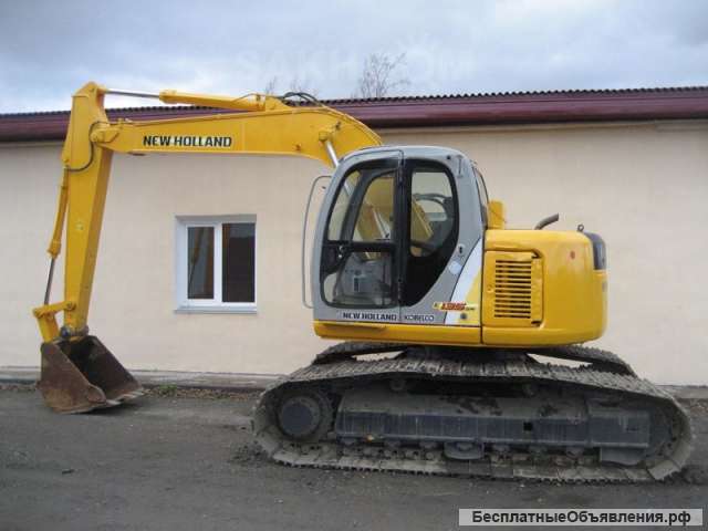 Сдается в аренду гусеничный экскаватор New Holland E135SR