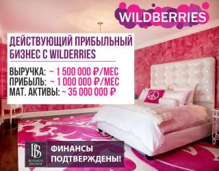 Работающий прибыльный бизнес с Wildberries