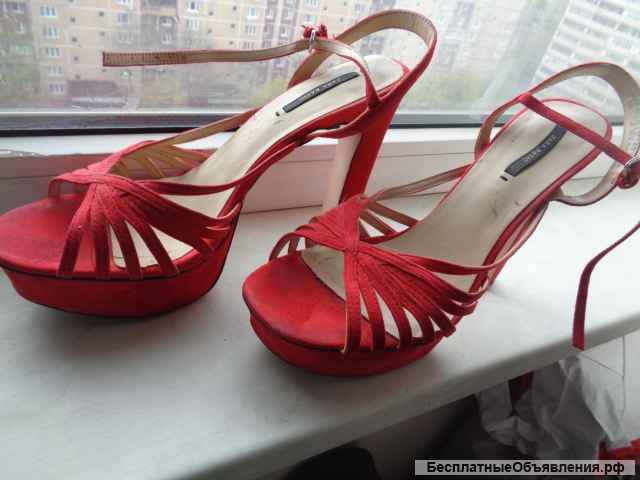 ZARA BASIC р.40 каблук 12 см