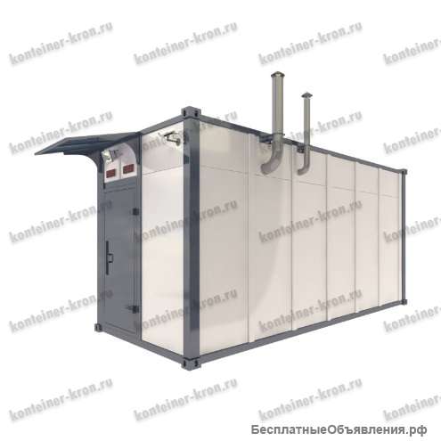 Кабина управления электроэнергией в контейнере