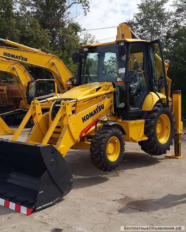 Экскаватор-погрузчик komatsu wb-93r