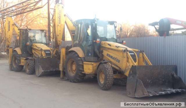 Экскаватор-погрузчик komatsu wb-93r