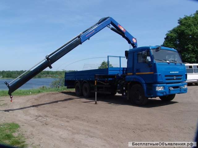 Кран-манипулятор камаз 65117
