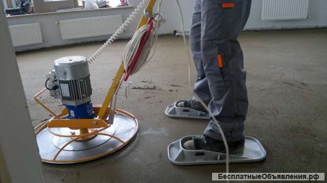 Полусухая стяжка пола