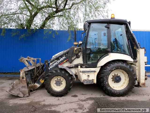 Экскаватор-погрузчик Hidromek 102, 2013 г, все опции