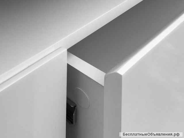 ТВ тумба под телевизор напольная OPUS Paoli (белая, с ящиками)