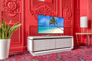 ТВ тумба напольная под телевизор 3D-MODO Due Paoli (белая, с ящиками)