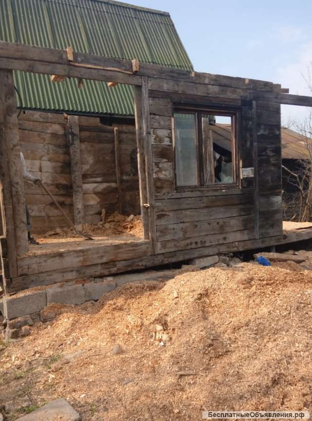 Демонтаж дач, снос щитовых домов, демонтажные работы, вывоз мусора