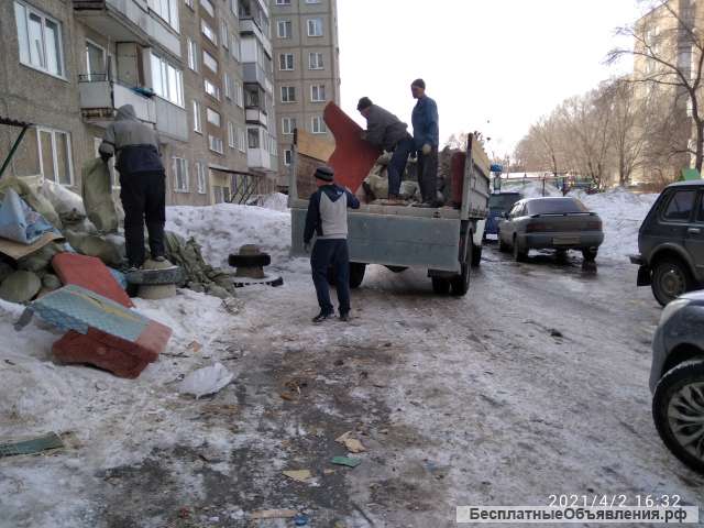 Вывозим строительный мусор