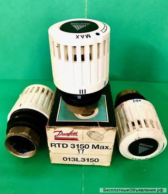 Радиаторный терморегулятор Danfoss RTD 3150 Max и RTD-N 20 3/4" 3206
