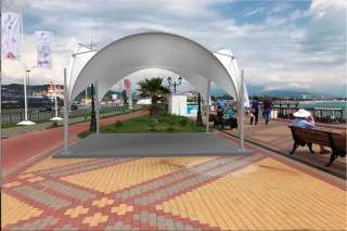 Тентовые Конструкции. АРОЧНЫЙ ШАТЕР EVENT 25/5