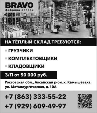 Грузчики -Комплектовщики -Кладовщики