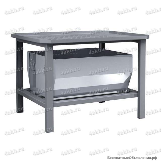 Стол с поддоном для укладки деталей после мойки 05.Т.042.19.000
