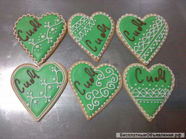 Изготовление имбирных пряников на заказ