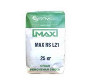 Смесь MAX RS L21 безусадочная быстротвердеющая литьевая