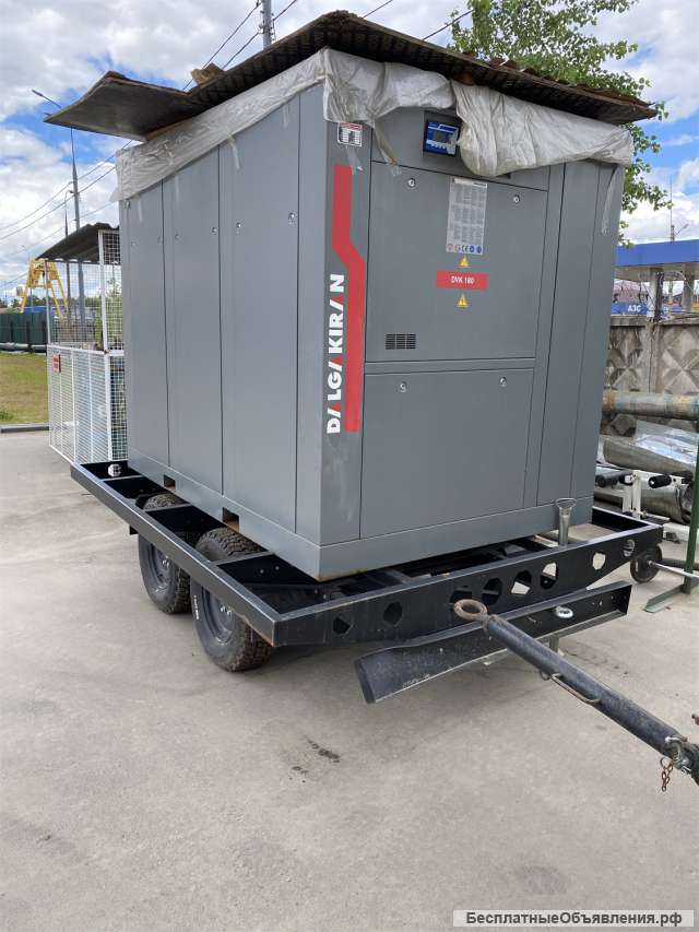 Новый воздушный винтовой маслонаполненный компрессор с ременным приводом DVK 180-10