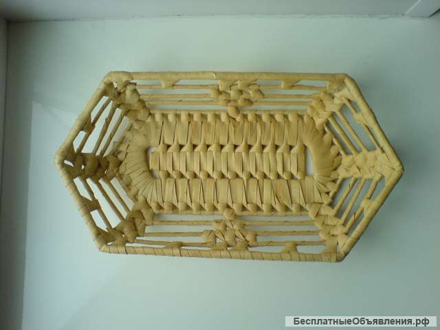 Хлебница плетёная
