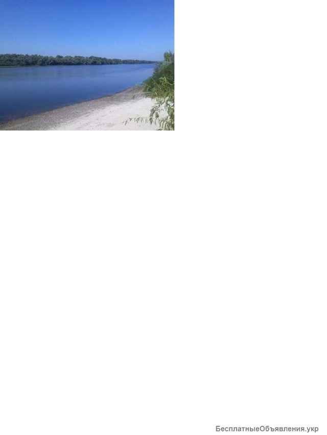 Участок Прохоровка река Днепр лес пляж 35 соток