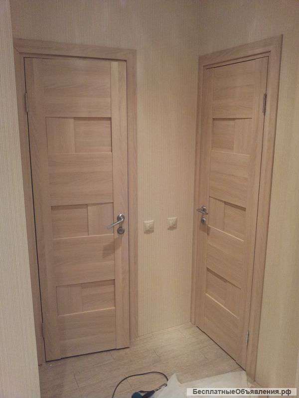 Установка межкомнатных дверей