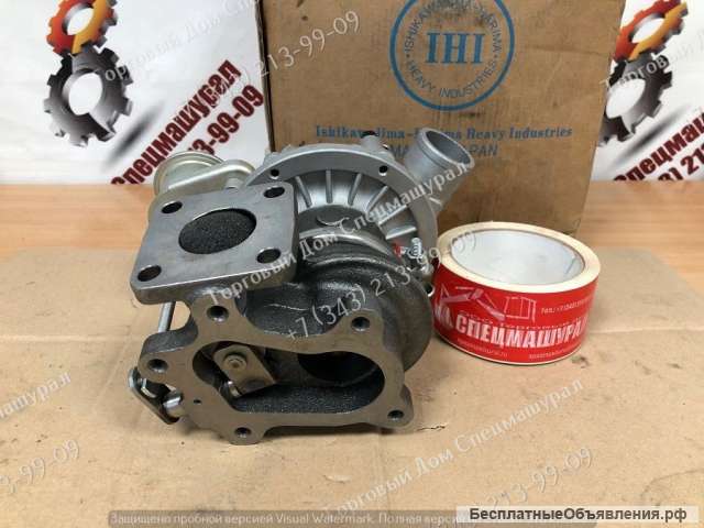 Турбокомпрессор 123910-18010 Yanmar 4TNE106T-1FA