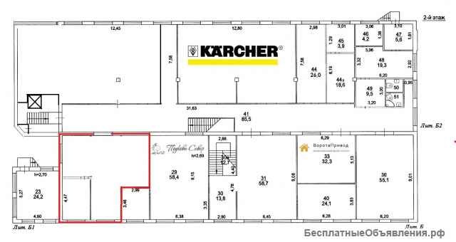ПСН, торговое 74 кв. м. на 1-й линии Дмитровского шоссе аренда