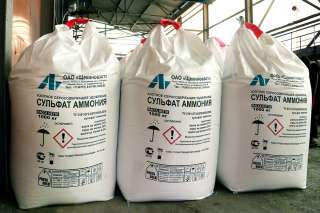 Сульфат аммония от 1 мешка с весом 25 кг с расфасовкой по 1 кг или мешки по 50 кг