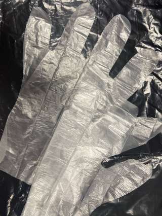 Перчатки полиэтиленовые одноразовые