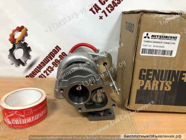 Турбина 49189-00920 для Kubota V3800