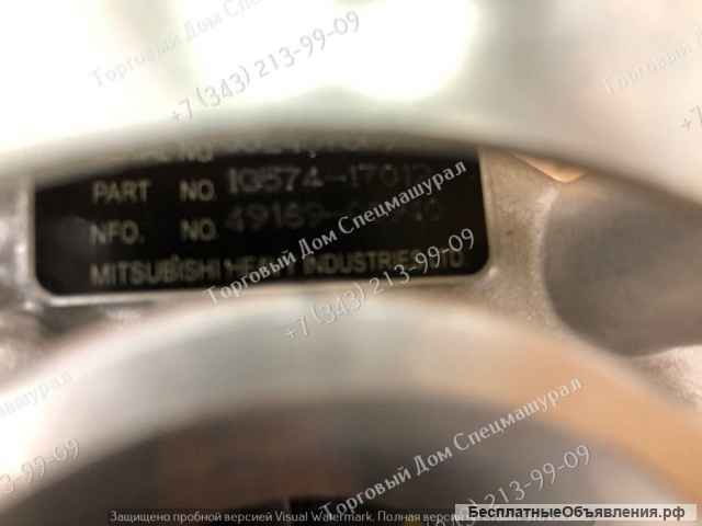 Турбина 49189-00920 для Kubota V3800