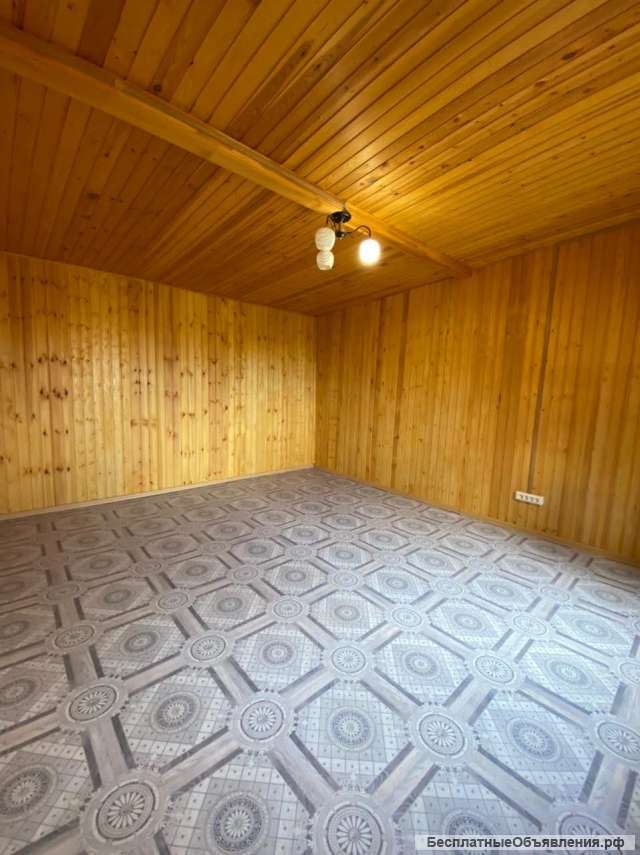 Одноэтажный дом, каркасный в американском стиле, односкатный со всеми удобствами