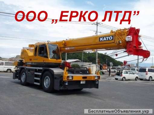 Аренда автокрана 25 тонн Китаец – услуги крана Бровары 10, 16, 40 т, 50 тонн