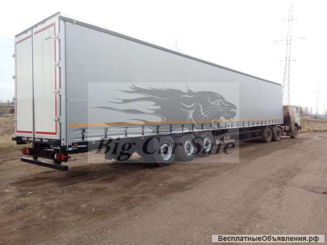 Шторный полуприцеп НЕФАЗ 93341-0300205-08
