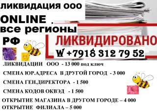 Ликвидация ООО