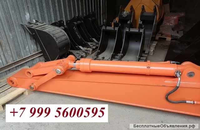 Гусек удлинитель экскаватора Jcb Volvo Hitachi Cat Komatsu