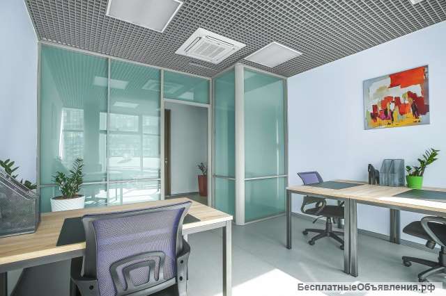 Офис на 3 рабочих места 18квм