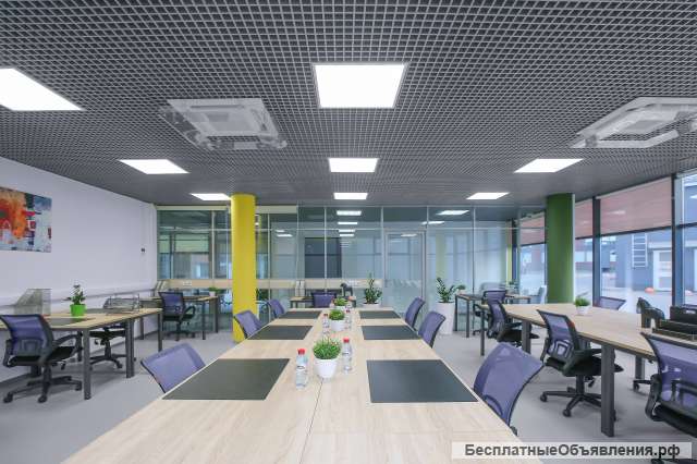 Огромный офис на 48 рабочих мест