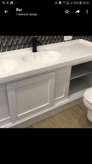 Столешница из искусственного камня