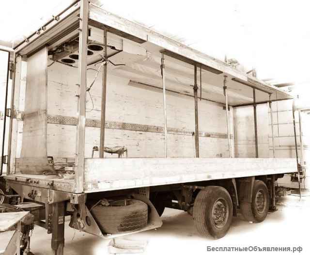 Ремонт фургона будки ворот полуприцепы