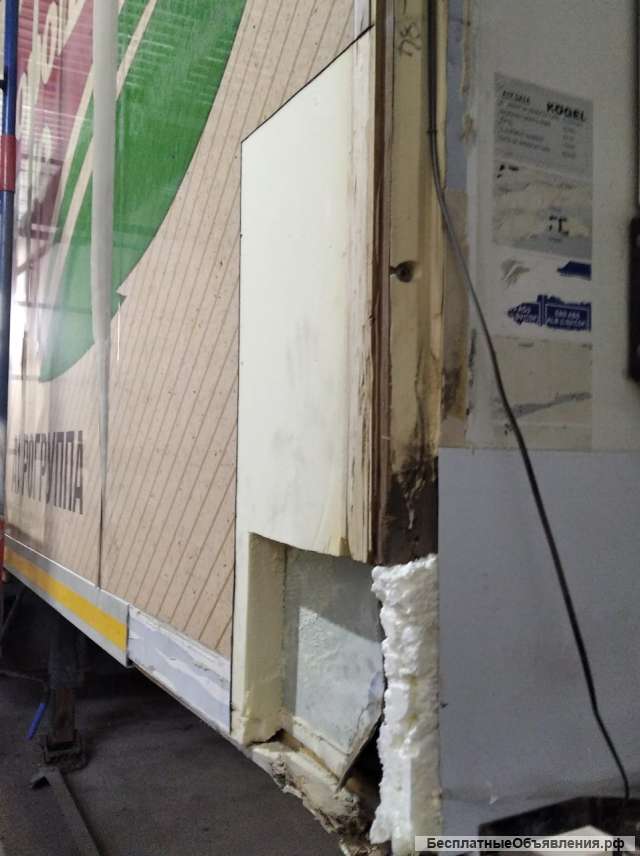 Ремонт передней стенки полуприцеп реф