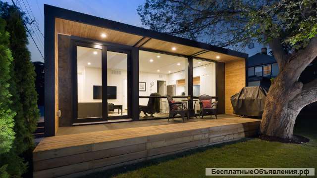 Бытовки, дачные домики, торговые павильоны, евродомики